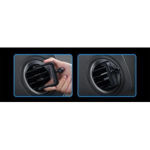 Buy Baseus Metal AgeⅡ gravity holder for round car air vent dark gray - BSU3682 - {ean13} - Home Screen Store Europe