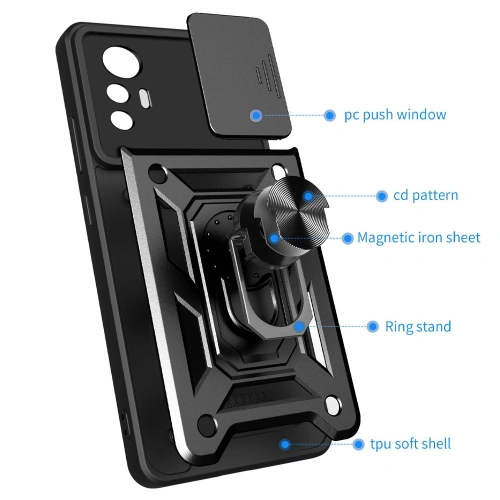 Kup Etui Tech-Protect CamShield Pro Xiaomi 12 Lite Fekete - THP1559 - {ean13} - Sklep Home Screen