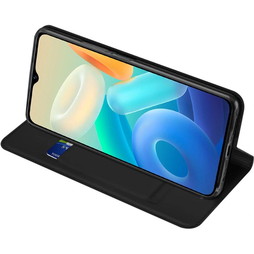 Etui Dux Ducis Skin Pro Vivo Y16/Y02s czarny