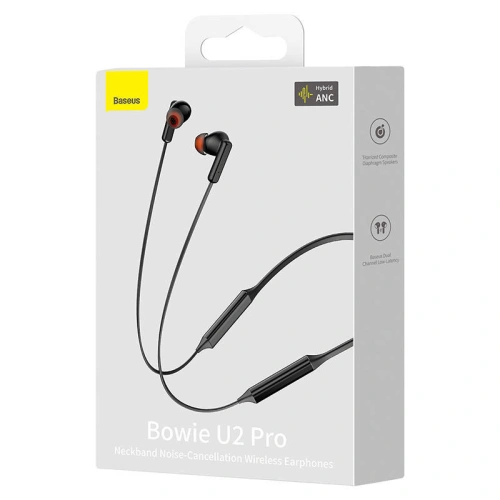 Buy Baseus Bowie U2 Pro TWS Earphones ANC (black) - BSU3683 - {ean13} - Home Screen Store Europe