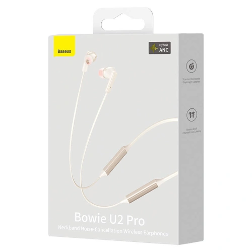 Buy Baseus Bowie U2 Pro TWS Earphones ANC (cream) - BSU3684 - {ean13} - Home Screen Store Europe