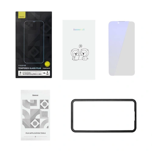 Buy Baseus Anti Blue Light Glass 0.4mm Apple iPhone 14/13/13 Pro - BSU3685 - {ean13} - Home Screen Store Europe