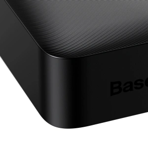 Powerbank Baseus Bipow 20000mAh 20W czarny (Overseas Edition) + kabel USB/microUSB 0.25m czarny