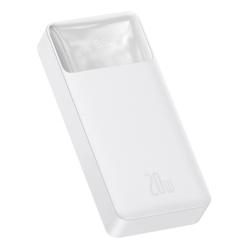 Kup Powerbank Baseus Bipow 20000mAh 20W bílý (Zahraniční edice) + kabel USB/microUSB 0.25m bílý - BSU3692 - {ean13} - Sklep Home Screen