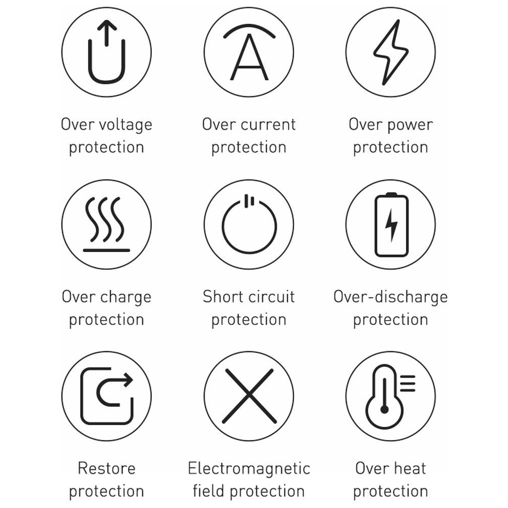 Powerbank Baseus Bipow Display 30000mAh 15W czarny (Overseas Edition) + kabel USB/microUSB 0.25m czarny