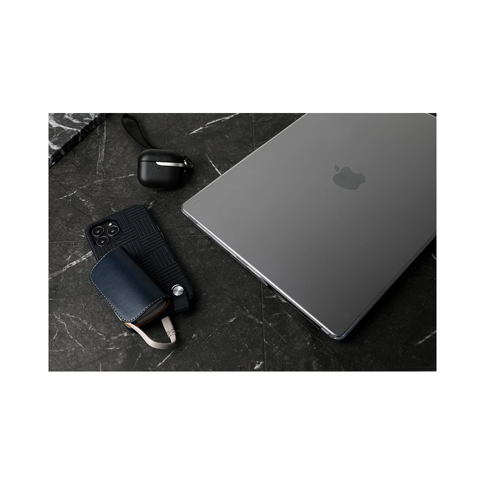 Etui Moshi iGlaze Hardshell Apple MacBook Air 13,6 M2 (2022-2023) (Stealth Clear)