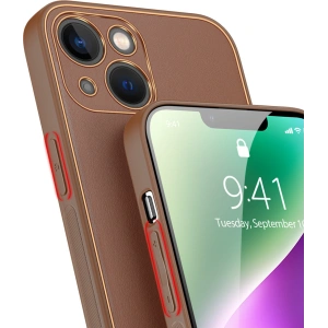Kup Etui Dux Ducis Yolo Apple iPhone 14 brązowy - DDS1341 - {ean13} - Sklep Home Screen
