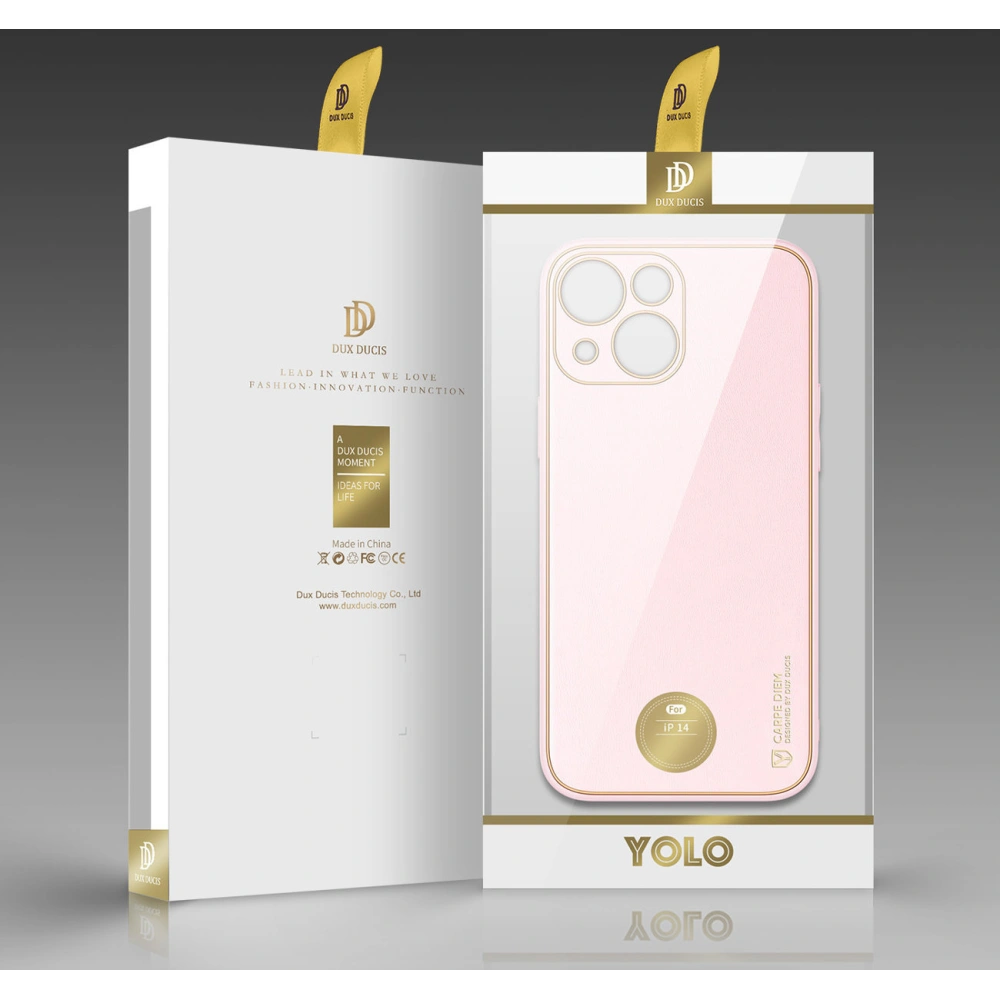 Etui Dux Ducis Yolo Apple iPhone 14 różowy