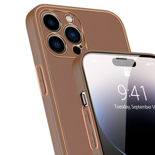 Buy Dux Ducis Yolo Apple iPhone 14 Pro brown - DDS1349 - {ean13} - Home Screen Store Europe