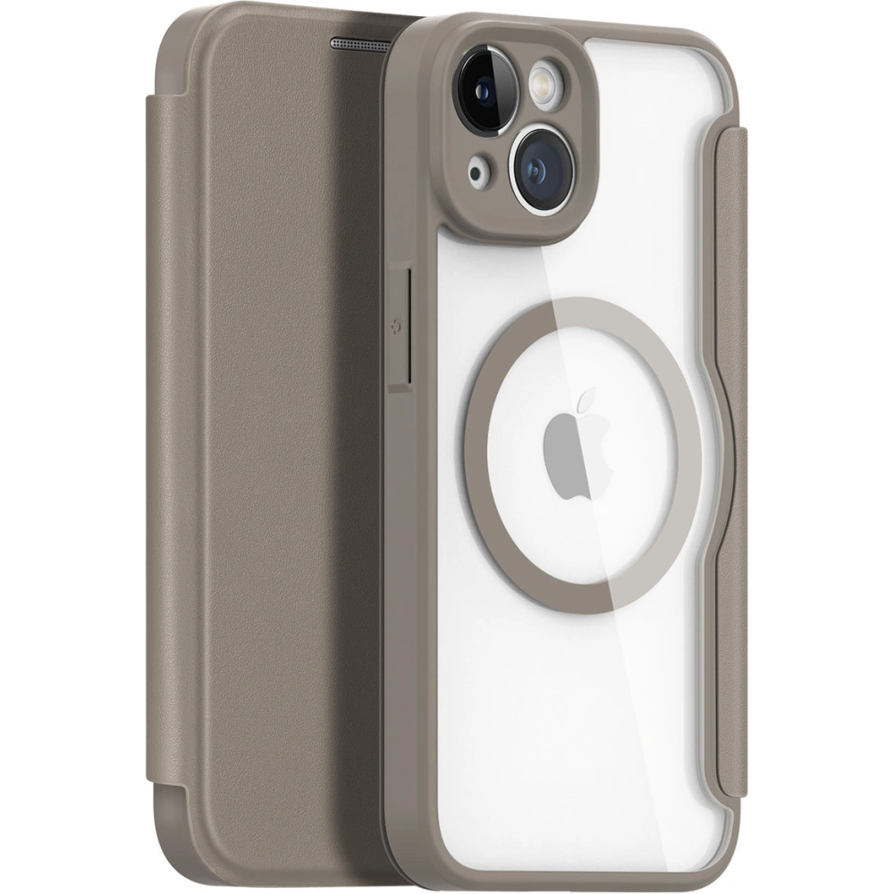 Etui Dux Ducis Skin X Pro MagSafe Apple iPhone 14 beżowy