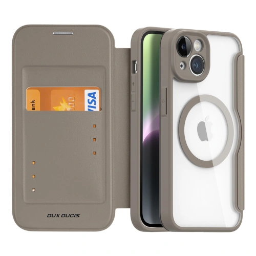 Kup Dux Ducis Skin X Pro MagSafe Hülle für Apple iPhone 14 beige - DDS1357 - {ean13} - Sklep Home Screen
