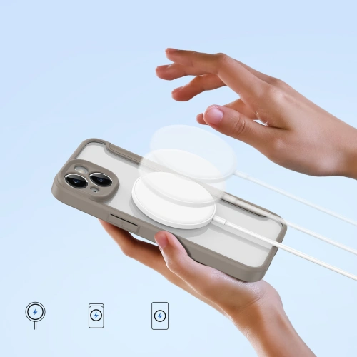 Kup Etui Dux Ducis Skin X Pro MagSafe Apple iPhone 14 beżowy - DDS1357 - {ean13} - Sklep Home Screen