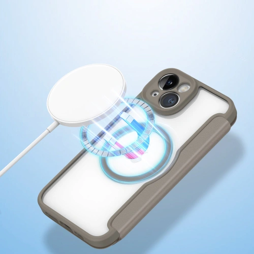 Kup Etui Dux Ducis Skin X Pro MagSafe Apple iPhone 14 béžový - DDS1357 - {ean13} - Sklep Home Screen