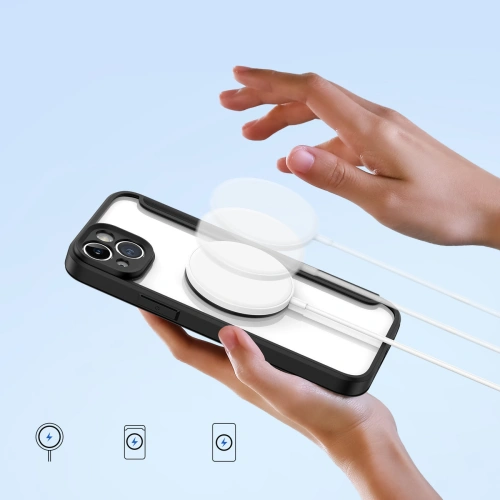 Kup Etui Dux Ducis Skin X Pro MagSafe Apple iPhone 14 Plus / 15 Plus černé - DDS1359 - {ean13} - Sklep Home Screen