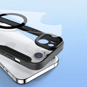 Kup Etui Dux Ducis Skin X Pro MagSafe pentru Apple iPhone 14 Plus / 15 Plus negru - DDS1359 - {ean13} - Sklep Home Screen