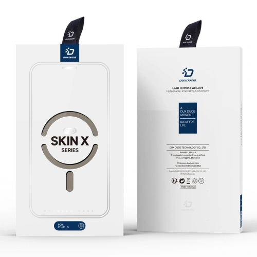 Kup Etui Dux Ducis Skin X Pro MagSafe pentru Apple iPhone 14 Plus / 15 Plus bej - DDS1360 - {ean13} - Sklep Home Screen