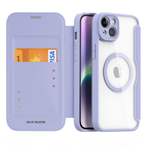 Kup Etui Dux Ducis Skin X Pro MagSafe Apple iPhone 14 Plus / 15 Plus fialové - DDS1361 - {ean13} - Sklep Home Screen