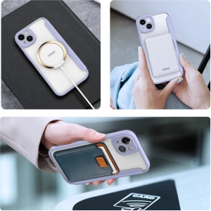 Etui Dux Ducis Skin X Pro MagSafe Apple iPhone 14 Plus / 15 Plus fioletowy