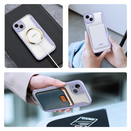 Kup Etui Dux Ducis Skin X Pro MagSafe Apple iPhone 14 Plus / 15 Plus fialové - DDS1361 - {ean13} - Sklep Home Screen