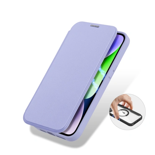 Kup Etui Dux Ducis Skin X Pro MagSafe Apple iPhone 14 Plus / 15 Plus fialové - DDS1361 - {ean13} - Sklep Home Screen