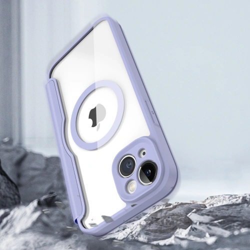 Kup Etui Dux Ducis Skin X Pro MagSafe Apple iPhone 14 Plus / 15 Plus fialové - DDS1361 - {ean13} - Sklep Home Screen