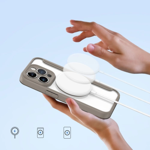 Kup Dux Ducis Skin X Pro MagSafe tok Apple iPhone 14 Pro bézs - DDS1363 - {ean13} - Sklep Home Screen