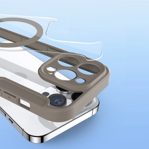 Kup Dux Ducis Skin X Pro MagSafe tok Apple iPhone 14 Pro bézs - DDS1363 - {ean13} - Sklep Home Screen