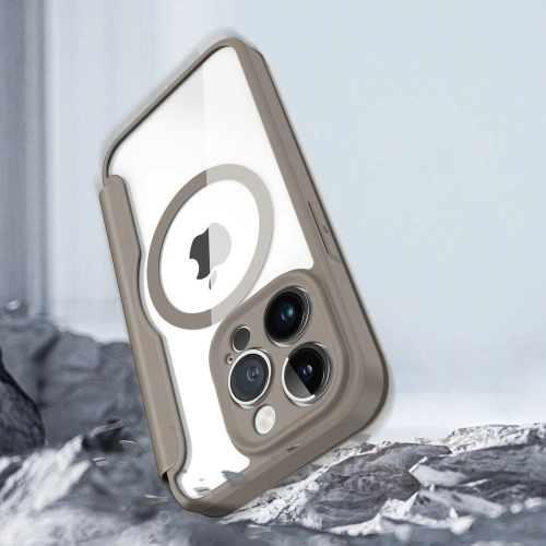Kup Dux Ducis Skin X Pro MagSafe tok Apple iPhone 14 Pro bézs - DDS1363 - {ean13} - Sklep Home Screen