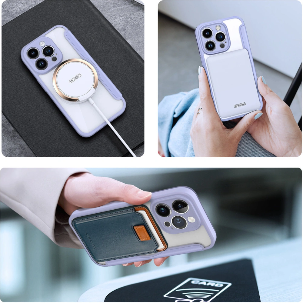 Etui Dux Ducis Skin X Pro MagSafe Apple iPhone 14 Pro fioletowy