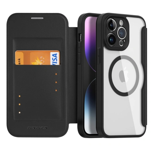 Kup Etui Dux Ducis Skin X Pro MagSafe pentru Apple iPhone 14 Pro Max, negru - DDS1365 - {ean13} - Sklep Home Screen