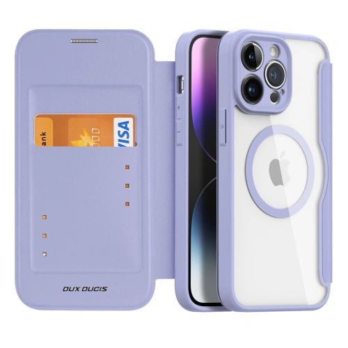 Kup Etui Dux Ducis Skin X Pro MagSafe Apple iPhone 14 Pro Max fialová - DDS1367 - {ean13} - Sklep Home Screen