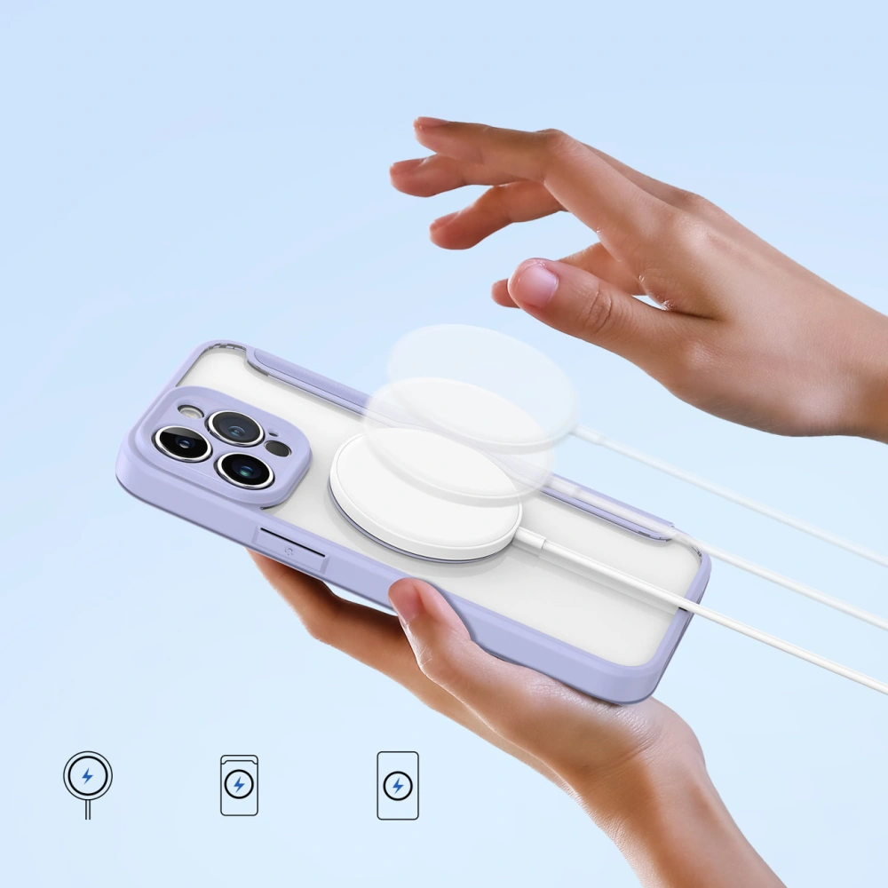 Etui Dux Ducis Skin X Pro MagSafe Apple iPhone 14 Pro Max fioletowy