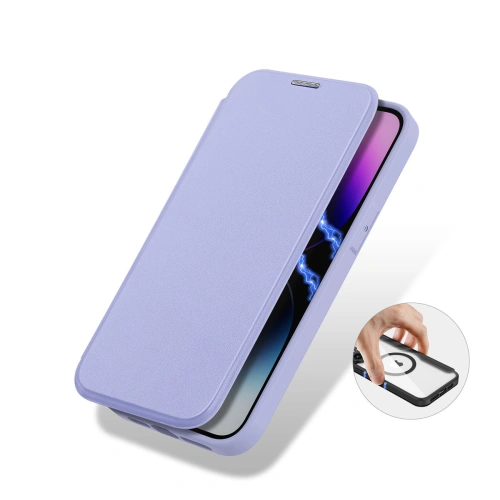 Kup Etui Dux Ducis Skin X Pro MagSafe Apple iPhone 14 Pro Max fialová - DDS1367 - {ean13} - Sklep Home Screen