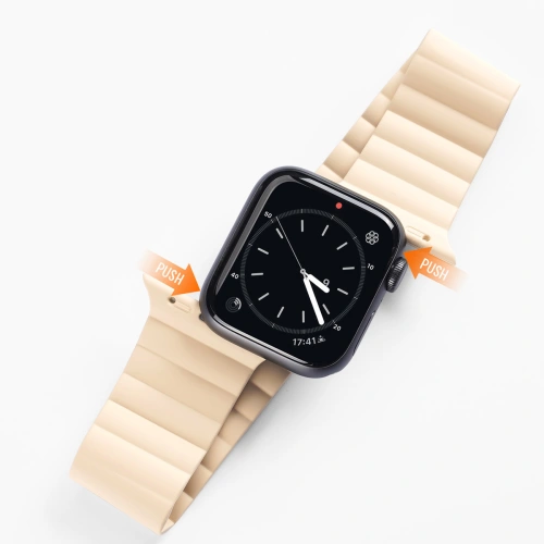 Kup Pasek Dux Ducis Magnetic Strap Apple Watch Ultra béžový (Chain Version) - DDS1372 - {ean13} - Sklep Home Screen