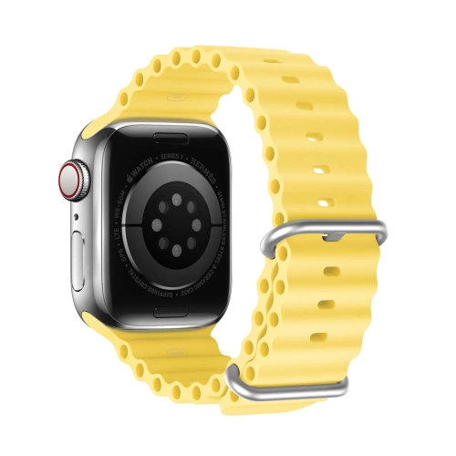 Buy Dux Ducis Strap for Apple Watch 4/5/6/7/8/9/SE/10 40/41/42mm yellow (OceanWave Version) - DDS1375 - {ean13} - Home Screen Store Europe