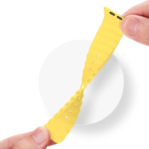 Buy Dux Ducis Strap for Apple Watch 4/5/6/7/8/9/SE/10 40/41/42mm yellow (OceanWave Version) - DDS1375 - {ean13} - Home Screen Store Europe