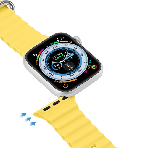 Buy Dux Ducis Strap for Apple Watch 4/5/6/7/8/9/SE/10 40/41/42mm yellow (OceanWave Version) - DDS1375 - {ean13} - Home Screen Store Europe