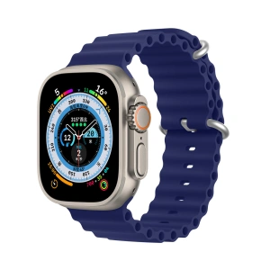 Kup Dux Ducis Strap Apple Watch 4/5/6/7/8/9/SE/10 40/41/42mm navyblau (OceanWave Version) - DDS1377 - {ean13} - Sklep Home Screen