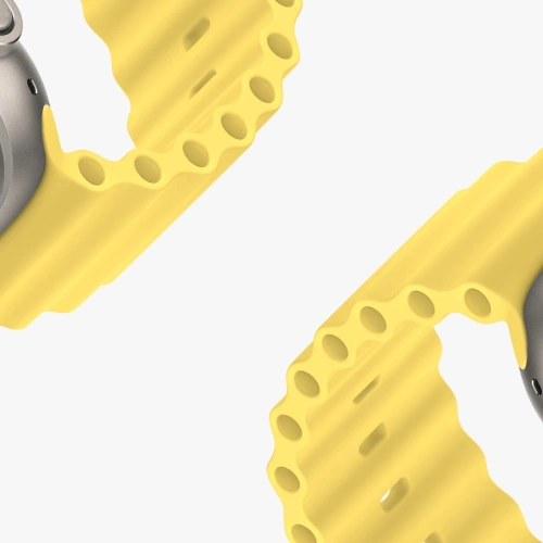 Buy Dux Ducis Strap for Apple Watch 4/5/6/7/8/9/SE 44/45mm yellow (OceanWave Version) - DDS1380 - {ean13} - Home Screen Store Europe