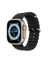 Dux Ducis Strap für Apple Watch 4/5/6/7/8/9/SE 44/45mm schwarz (OceanWave Version)