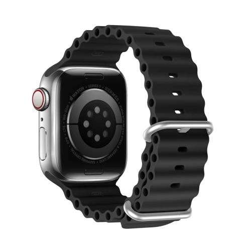 Kup Pasek Dux Ducis Strap Apple Watch 4/5/6/7/8/9/SE 44/45mm černý (OceanWave Version) - DDS1381 - {ean13} - Sklep Home Screen