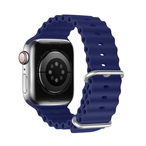 Kup Dux Ducis Strap Apple Watch 4/5/6/7/8/9/SE 44/45mm navyblau (OceanWave Version) - DDS1382 - {ean13} - Sklep Home Screen
