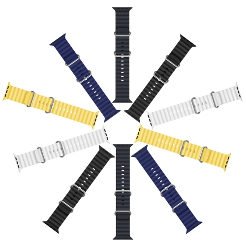 Kup Dux Ducis Strap Apple Watch 4/5/6/7/8/9/SE 44/45mm navyblau (OceanWave Version) - DDS1382 - {ean13} - Sklep Home Screen