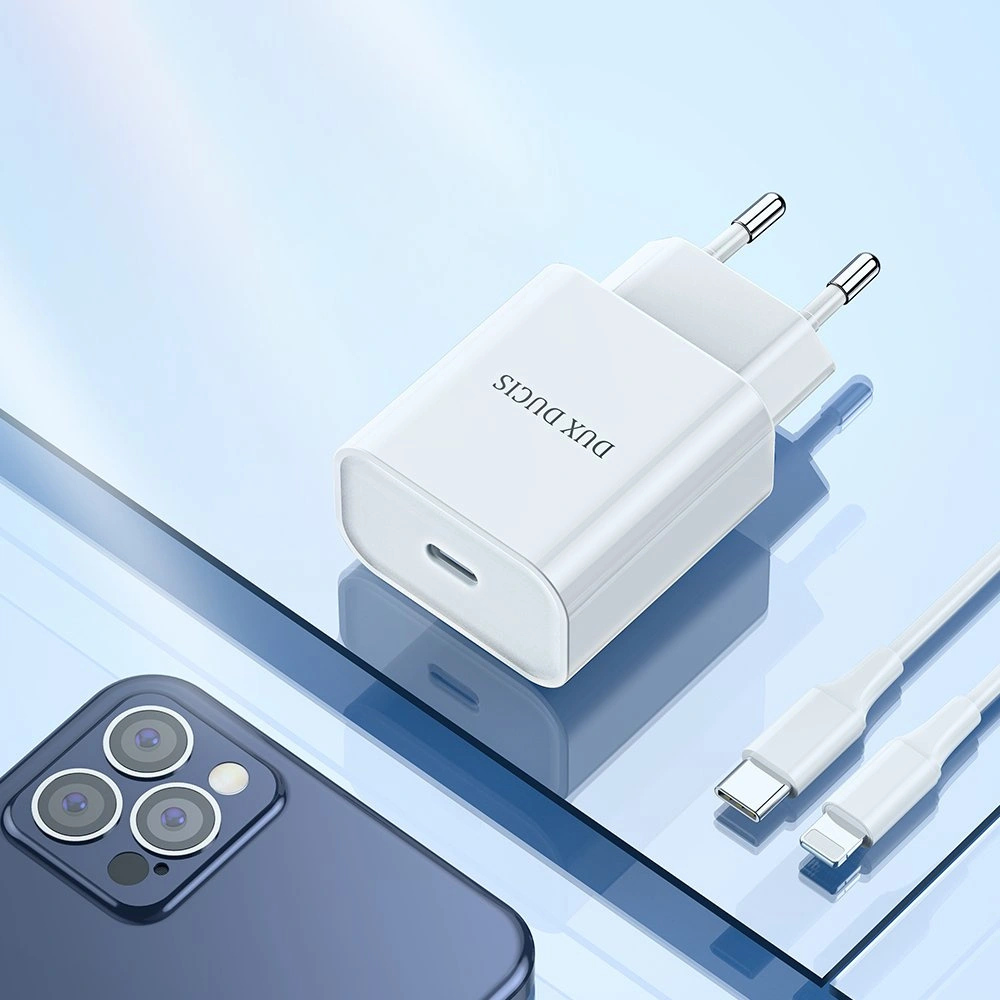 Ładowarka sieciowa Dux Ducis USB-C 20W Power Delivery biały