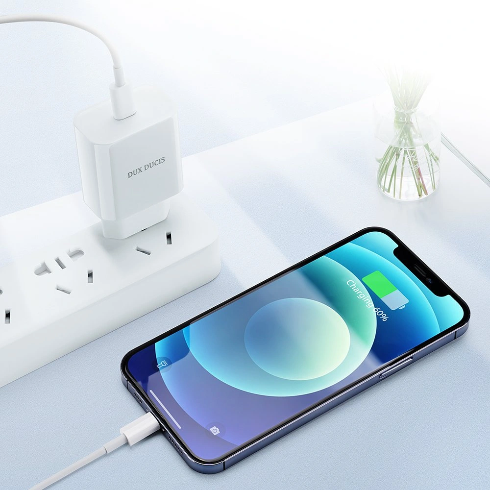 Ładowarka sieciowa Dux Ducis USB-C 20W Power Delivery biały