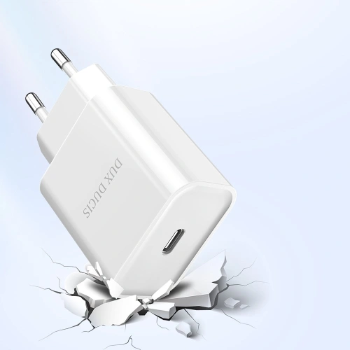 Kup Ładowarka sieciowa Dux Ducis USB-C 20W Power Delivery biały - DDS1384 - {ean13} - Sklep Home Screen