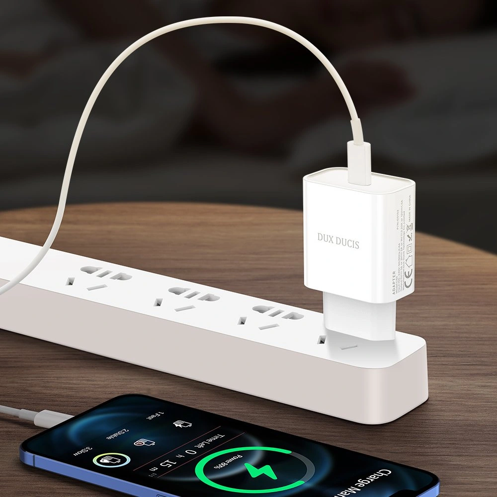 Ładowarka sieciowa Dux Ducis USB-C 20W Power Delivery biały
