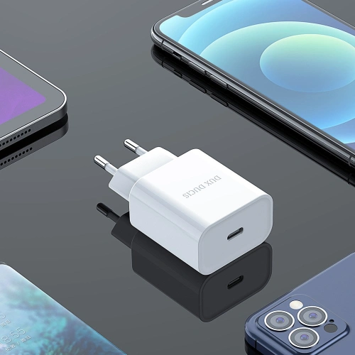 Kup Dux Ducis USB-C Netzladegerät 20W Power Delivery weiß - DDS1384 - {ean13} - Sklep Home Screen