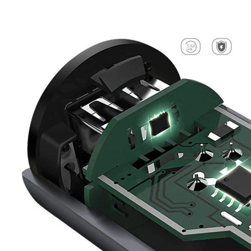 Kup Încărcător auto Dudao 2xUSB 3.4A gri (R5s grey) - DDA231 - {ean13} - Sklep Home Screen