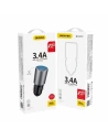 Kup Încărcător auto Dudao 2xUSB 3.4A gri (R5s grey) - DDA231 - {ean13} - Sklep Home Screen
